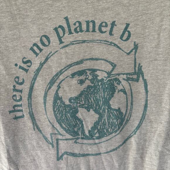 There Is No Planet B Earth Design T-Shirt by 30A Dumpster Divers Size Small - Picture 2 of 5